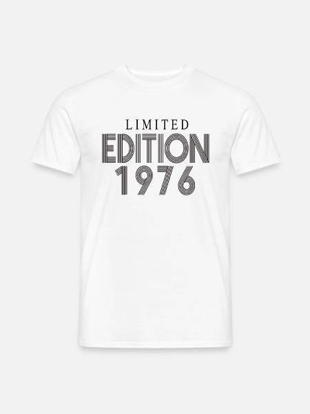 Limited Edition 1976 - Männer T-Shirt - Weiß