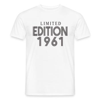 Édition limitée 1961 - T-shirt homme - blanc - Devant - AI Model Male 178 dark (178cm)