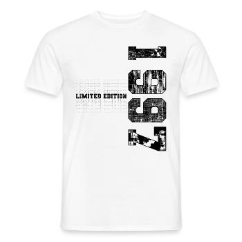 Édition limitée 1997 Année de naissance 1997 Anniversaire - T-shirt homme - blanc - Devant - AI Model Male 178 dark (178cm)