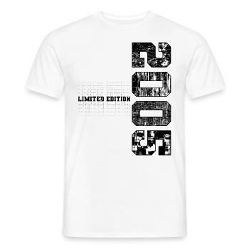 Édition limitée 2005 Année de naissance 2005 Anniversaire - T-shirt homme - blanc - Devant - AI Model Male 178 dark (178cm)