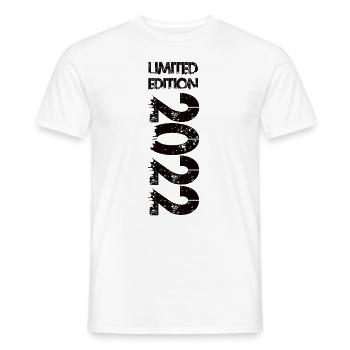 Édition limitée 2022 - T-shirt homme - blanc - Devant - AI Model Male 178 dark (178cm)