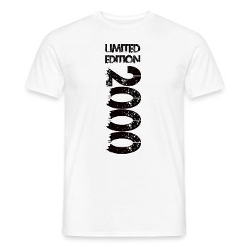 Limited Edition 2000 - Men's T-Shirt - white - Front - AI Model Male 178 dark (178cm)