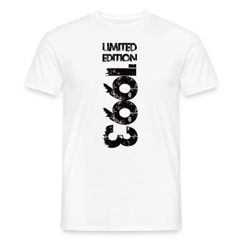 Limited Edition 1993 - Men's T-Shirt - white - Front - AI Model Male 178 dark (178cm)