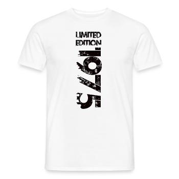 Édition limitée 1975 - T-shirt homme - blanc - Devant - AI Model Male 178 dark (178cm)