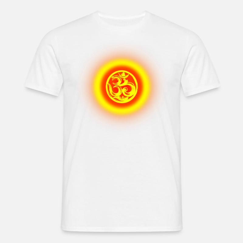 Om - Men's T-Shirt - white
