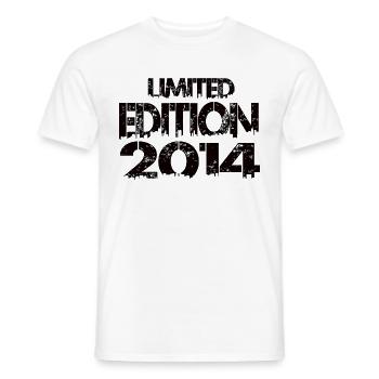 Édition limitée 2014 - T-shirt homme - blanc - Devant - AI Model Male 178 dark (178cm)