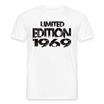Édition limitée 1969 - T-shirt homme - blanc - Devant - AI Model Male 178 dark (178cm)