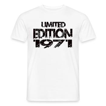 Édition limitée 1971 - T-shirt homme - blanc - Devant - AI Model Male 178 dark (178cm)