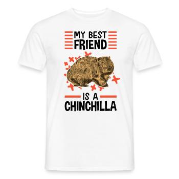 Wombat ist mein bester Freund Beuteltier - Männer T-Shirt - Weiß - Vorne - AI Model Male 178 dark (178cm)