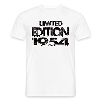 Édition limitée 1954 - T-shirt homme - blanc - Devant - AI Model Male 178 dark (178cm)