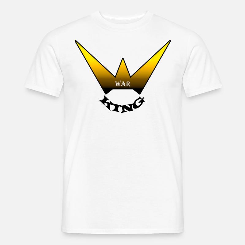 War King - Männer T-Shirt - Weiß