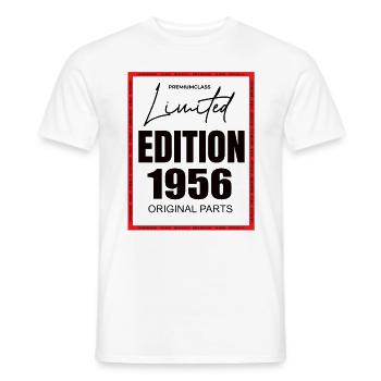 Édition limitée 1956 - T-shirt homme - blanc - Devant - AI Model Male 178 dark (178cm)