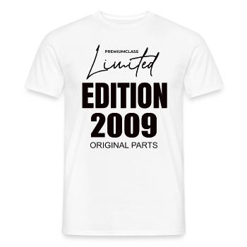 Limited Edition 2009 - Men's T-Shirt - white - Front - AI Model Male 178 dark (178cm)