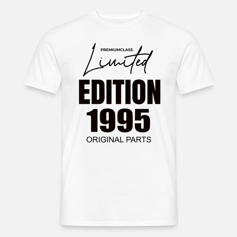 Limited Edition 1995 - Männer T-Shirt - Weiß