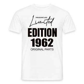 Édition limitée 1962 - T-shirt homme - blanc - Devant - AI Model Male 178 dark (178cm)