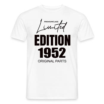 Limited Edition 1952 - Männer T-Shirt - Weiß - Vorne - AI Model Male 178 dark (178cm)