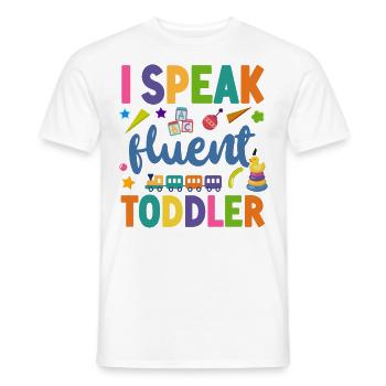 Childcare Daycare Provider Teacher - Männer T-Shirt - Weiß - Vorne - AI Model Male 178 dark (178cm)