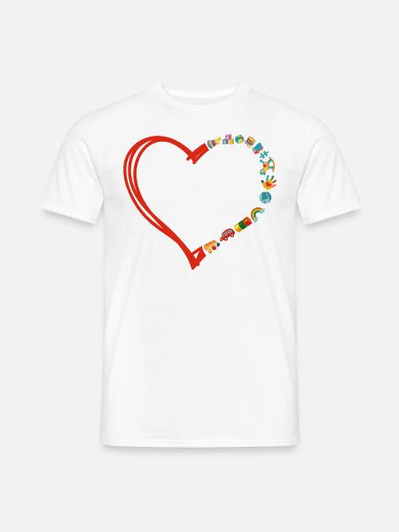 Childcare Daycare Provider Teacher - Männer T-Shirt - Weiß