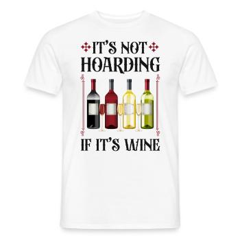 Sommelier Wine Drinking Tasting - Männer T-Shirt - Weiß - Vorne - AI Model Male 178 dark (178cm)