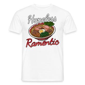 Asiatisches Japanisches Essen Ramen I Geschenk - Männer T-Shirt - Weiß - Vorne - AI Model Male 178 dark (178cm)