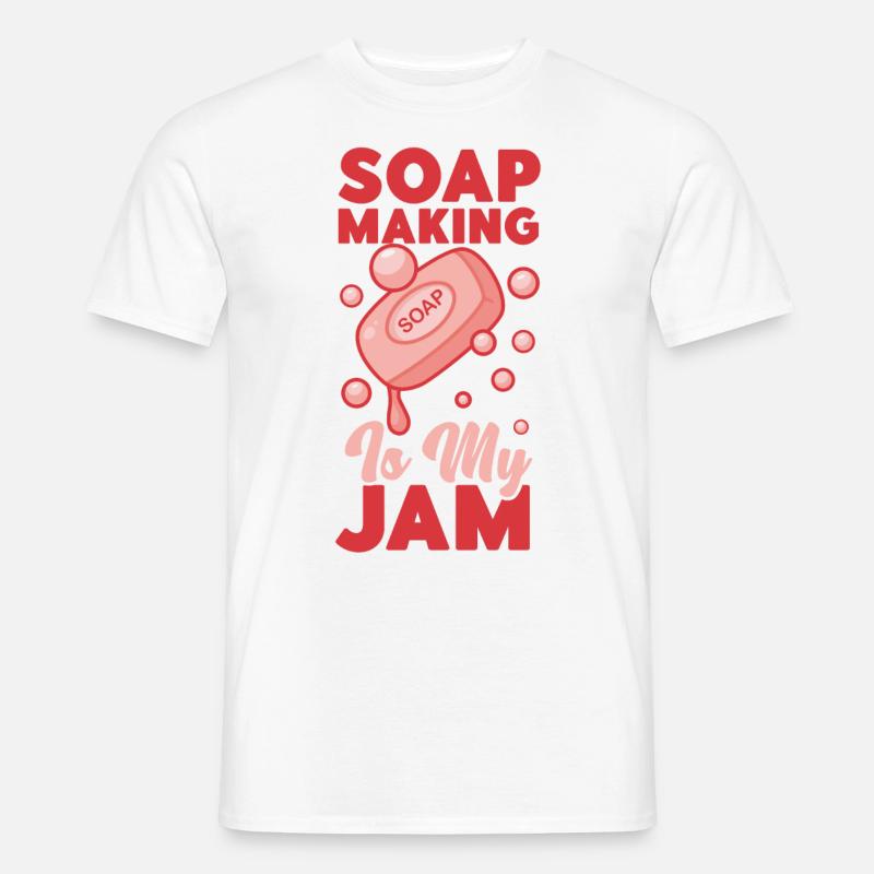 Soap Making Crafting Soap Making - Men’s T-shirt - white