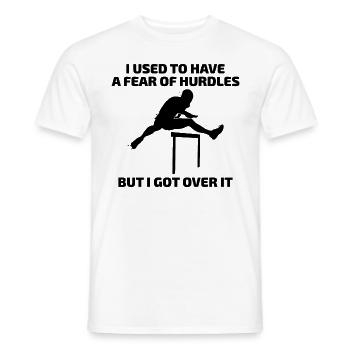 Horden Horden Hordenloper Hardloper Atleten - Heren T-shirt - wit - Voor - AI Model Male 178 dark (178cm)