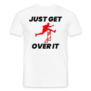 Haies Haies Hurdler Running Runner Athlètes - T-shirt homme - blanc - Devant - AI Model Male 178 dark (178cm)