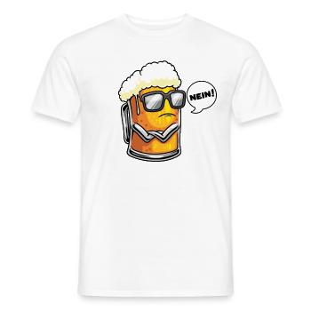 Stur Bier Bierliebhaber Bierfest Feiern Lustig - Männer T-Shirt - Weiß - Vorne - AI Model Male 178 dark (178cm)