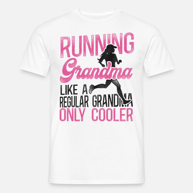Running Runner Half Marathon - Männer T-Shirt - Weiß