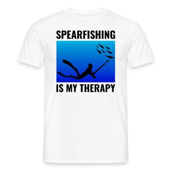 Speerfischen Speerfischen Speerfischer Fischen - Männer T-Shirt - Weiß - Vorne - AI Model Male 178 dark (178cm)