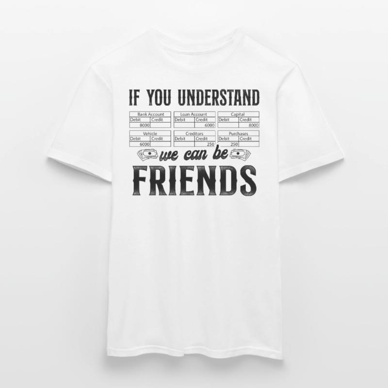 Comptable Comptable Comptable Comptabilité T-shirt homme