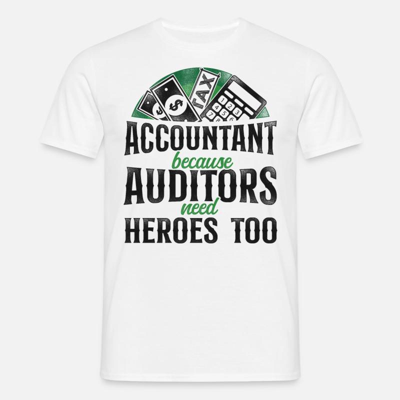 Comptable Comptable Comptable Comptabilité - T-shirt Homme - blanc