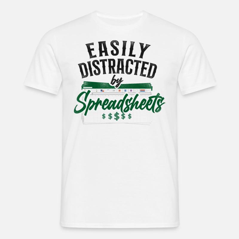 Comptable Comptable Comptable Comptabilité - T-shirt Homme - blanc