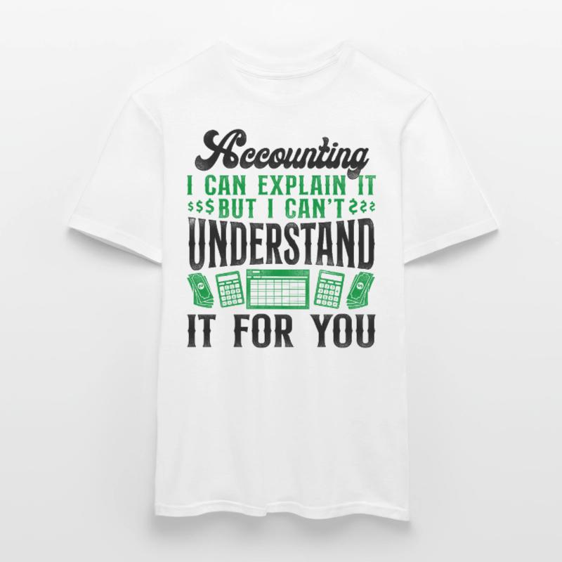 Comptable Comptable Comptable Comptabilité T-shirt homme