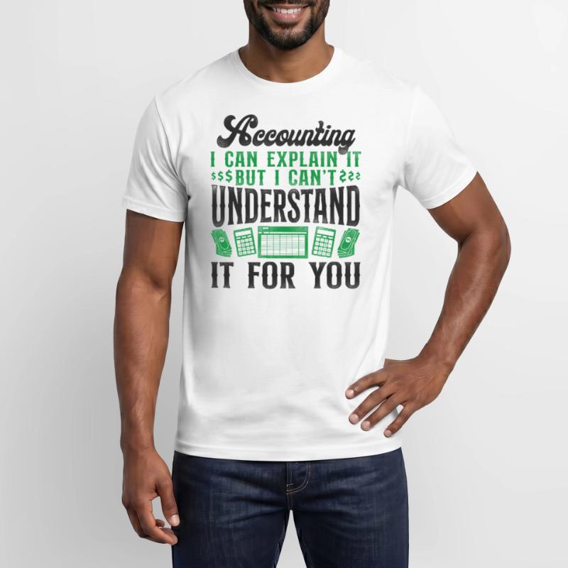 Comptable Comptable Comptable Comptabilité T-shirt homme