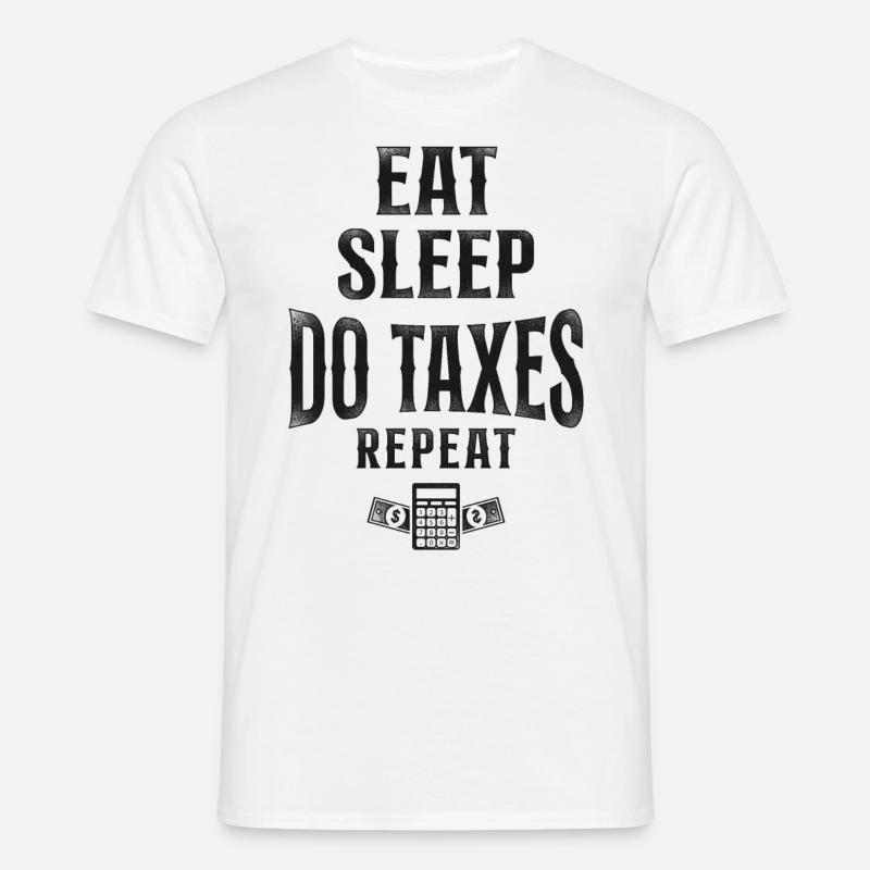 Comptable Comptable Comptable Comptabilité - T-shirt Homme - blanc