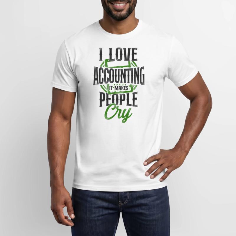 Comptable Comptable Comptable Comptabilité T-shirt homme