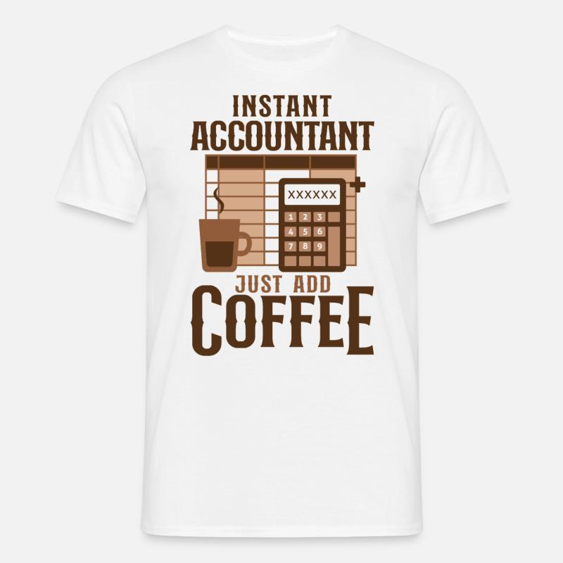 Comptable Comptable Comptable Comptabilité - T-shirt Homme - blanc