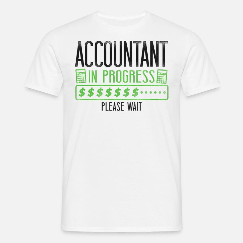 Comptable Comptable Comptable Comptabilité - T-shirt Homme - blanc