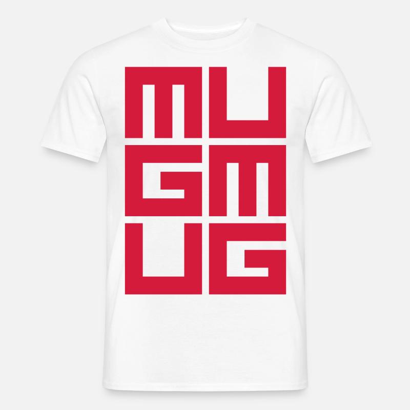 MUGMUG - Männer T-Shirt - Weiß