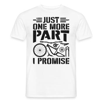 Enduro VTT VTT Équitation - T-shirt homme - blanc - Devant - AI Model Male 178 dark (178cm)