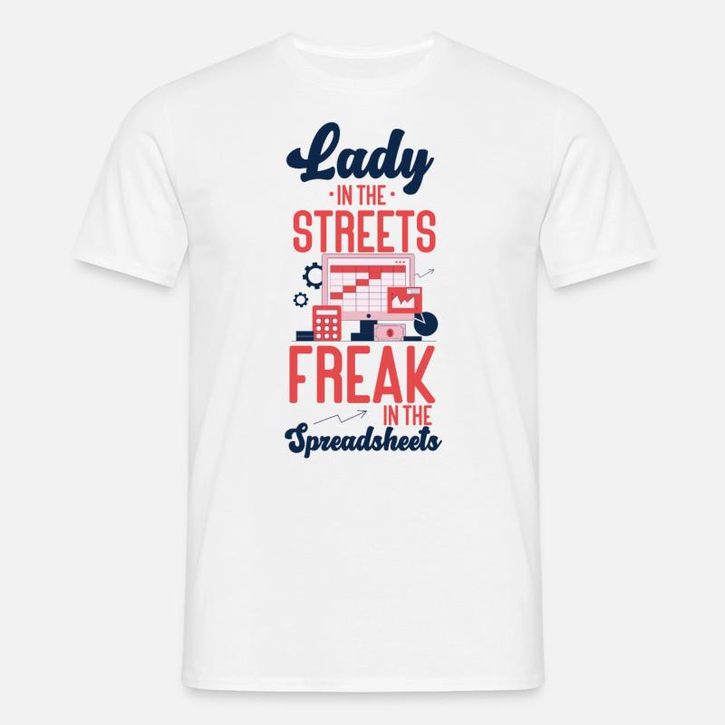 Comptable Comptable Comptable - T-shirt Homme - blanc