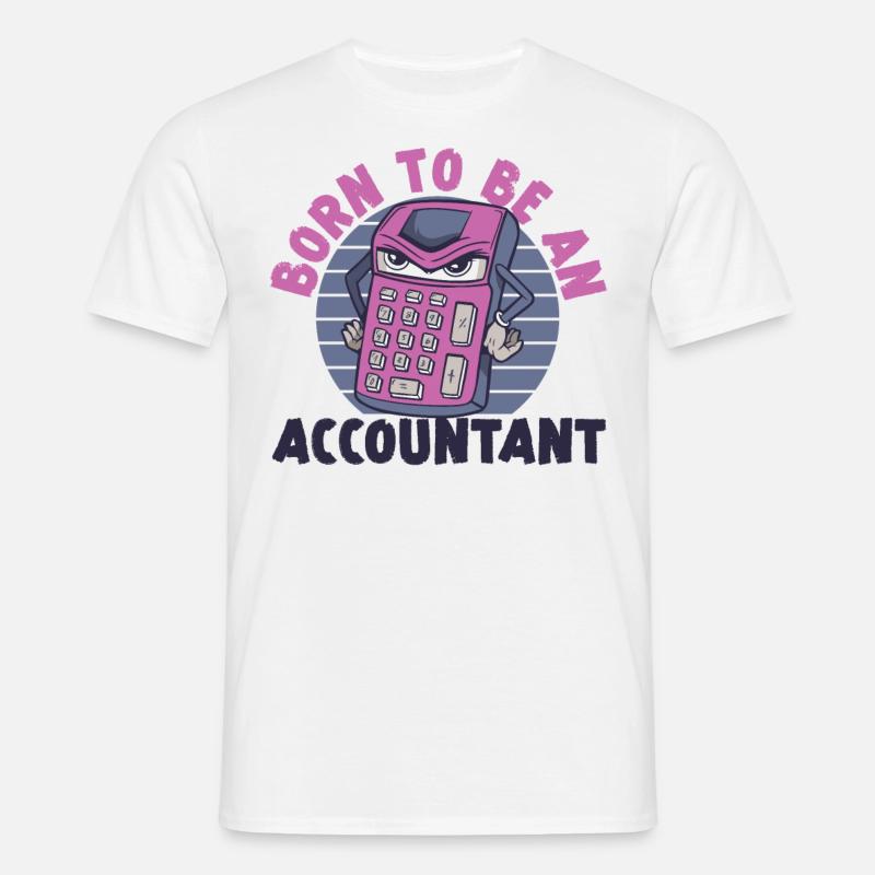 Comptable Comptable Comptable - T-shirt Homme - blanc