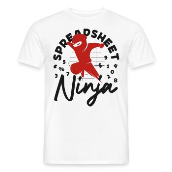 Accountant Bookkeeper Accounting - Männer T-Shirt - Weiß - Vorne - AI Model Male 178 dark (178cm)