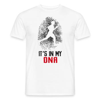 Running Runner Semi-Marathon - T-shirt homme - blanc - Devant - AI Model Male 178 dark (178cm)