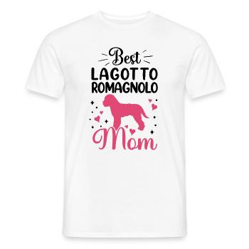 Meilleur Lagotto Romagnolo Mama Truffle Dog - T-shirt homme - blanc - Devant - AI Model Male 178 dark (178cm)