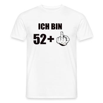 53 Geburtstag - Männer T-Shirt - Weiß - Vorne - AI Model Male 178 dark (178cm)