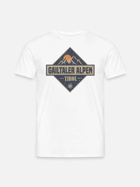 gailtaler alpen - Männer T-Shirt - Weiß