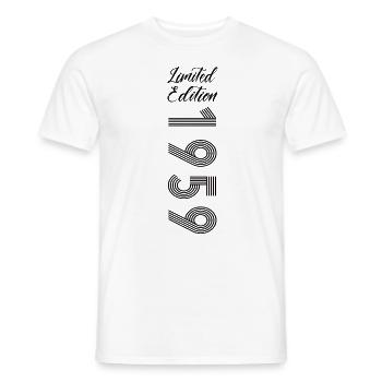 Limited Edition 1959 - Männer T-Shirt - Weiß - Vorne - AI Model Male 178 dark (178cm)