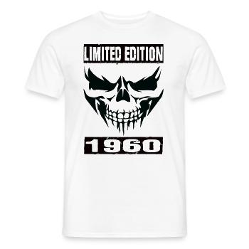 Édition limitée 1960 - T-shirt homme - blanc - Devant - AI Model Male 178 dark (178cm)